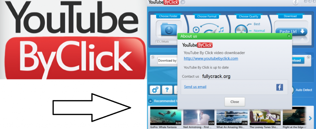 YouTube By Click Downloader Premium 2.3.41 for windows instal