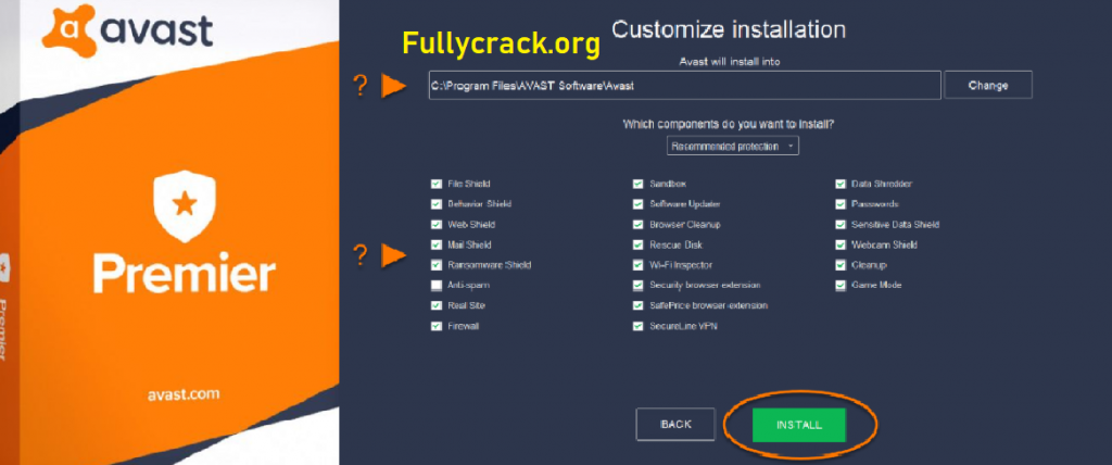 download avast premier and its gone